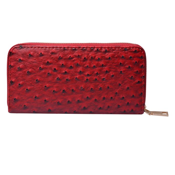 Wallet 19x9 cm red - pcs