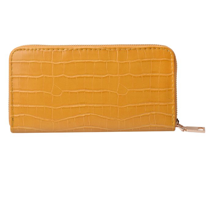 Wallet 19x9 cm yellow - pcs