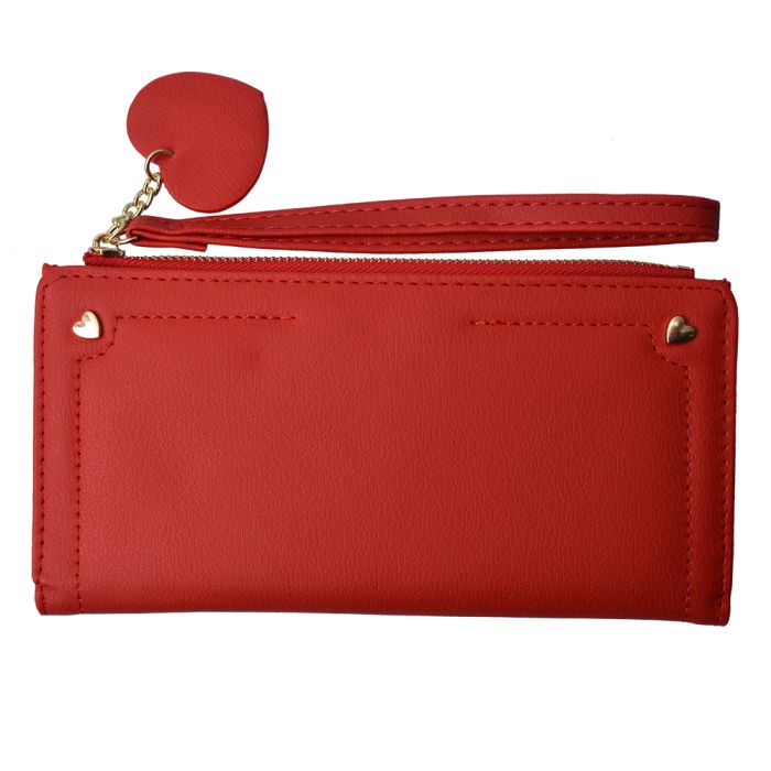 Wallet 19x11 cm red - pcs