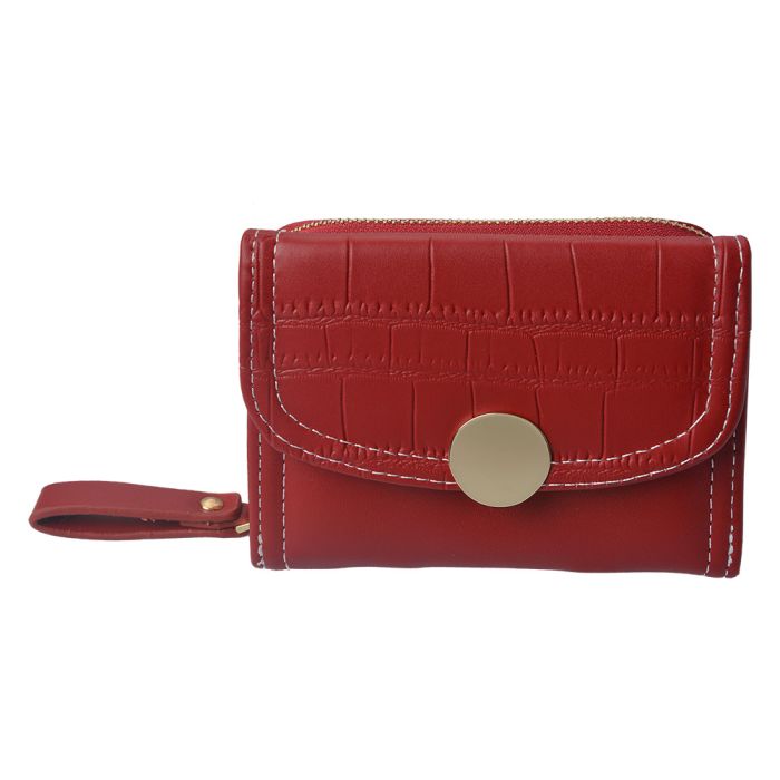 Wallet 11x9 cm red - pcs     