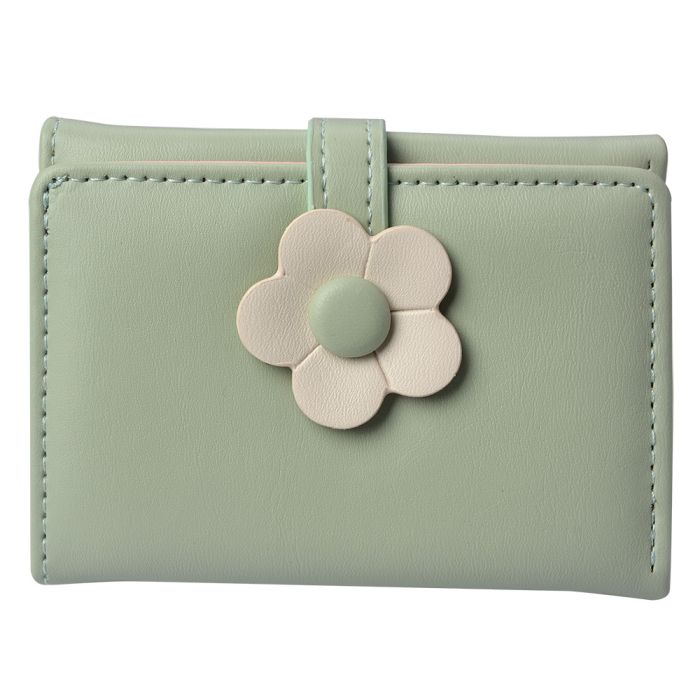 Wallet 10x8 cm green - pcs     