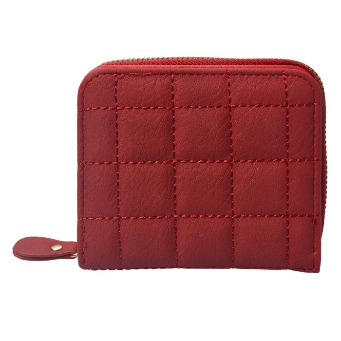 Wallet 11x10 cm red - pcs     