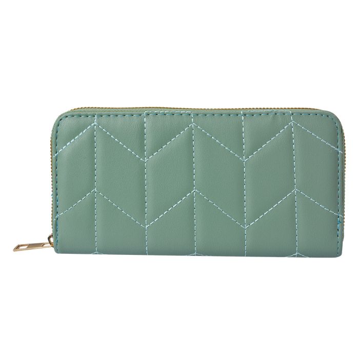 Wallet 19x9 cm green - pcs     