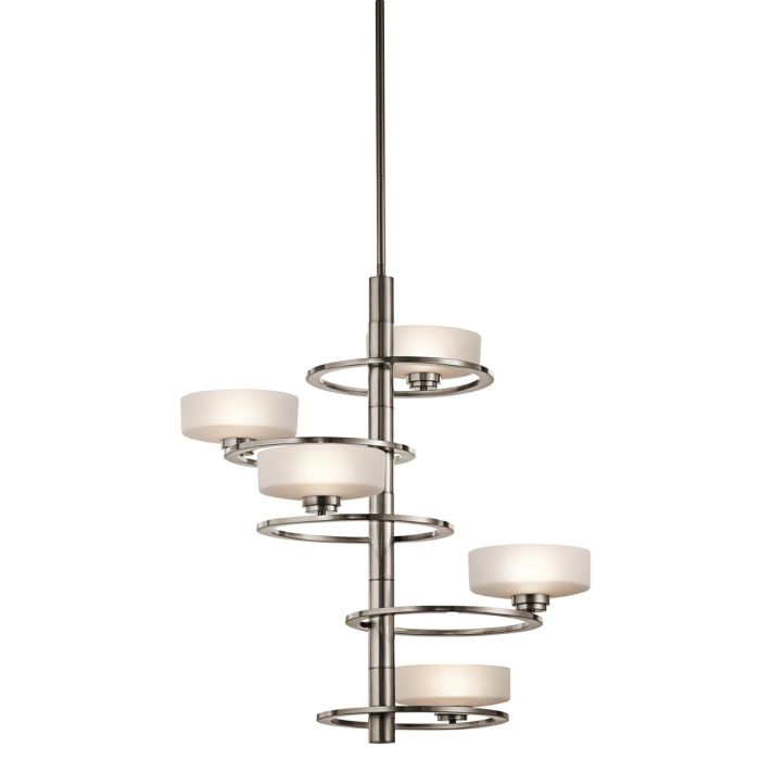 Aleeka 5 Light Tall Chandelier