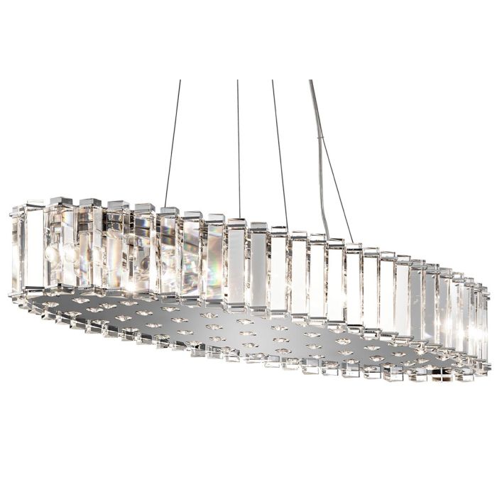 Crystal Skye 12 Light Island Pendant