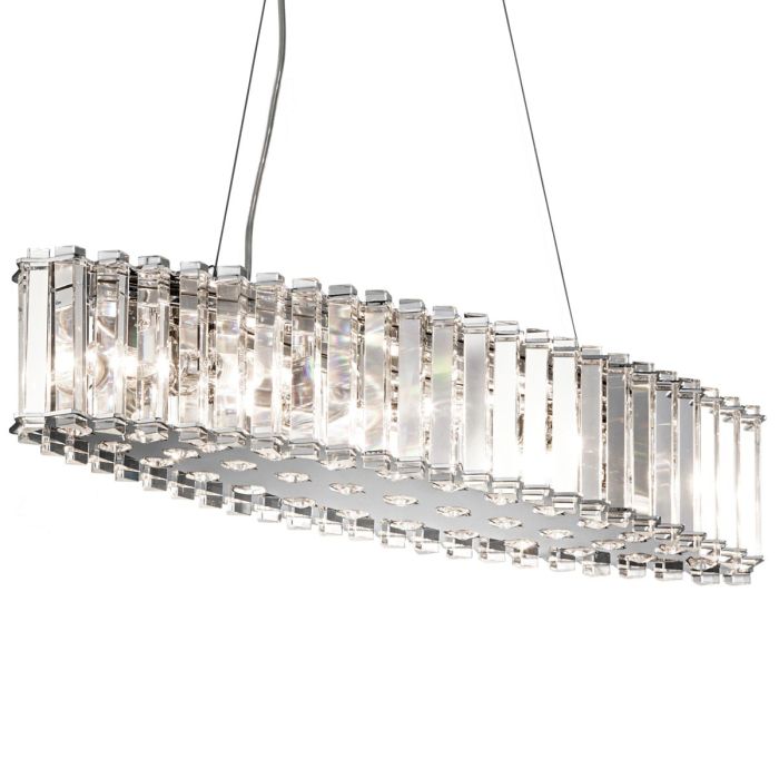 Crystal Skye 8 Light Island Chandelier