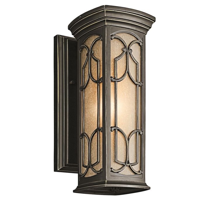 Franceasi 1 Light Small Wall Lantern