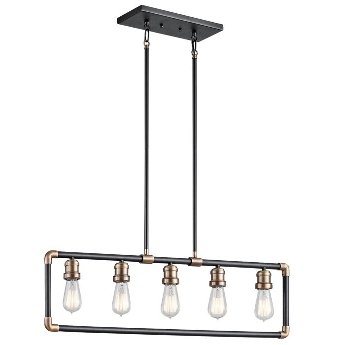 Imahn 5 Light Linear Chandelier 