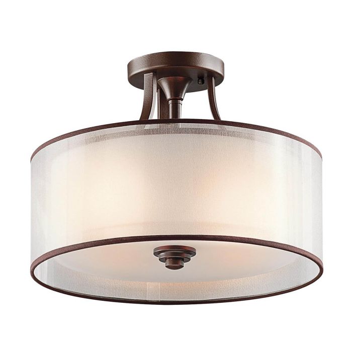 Lacey 3 Light Small Semi-Flush