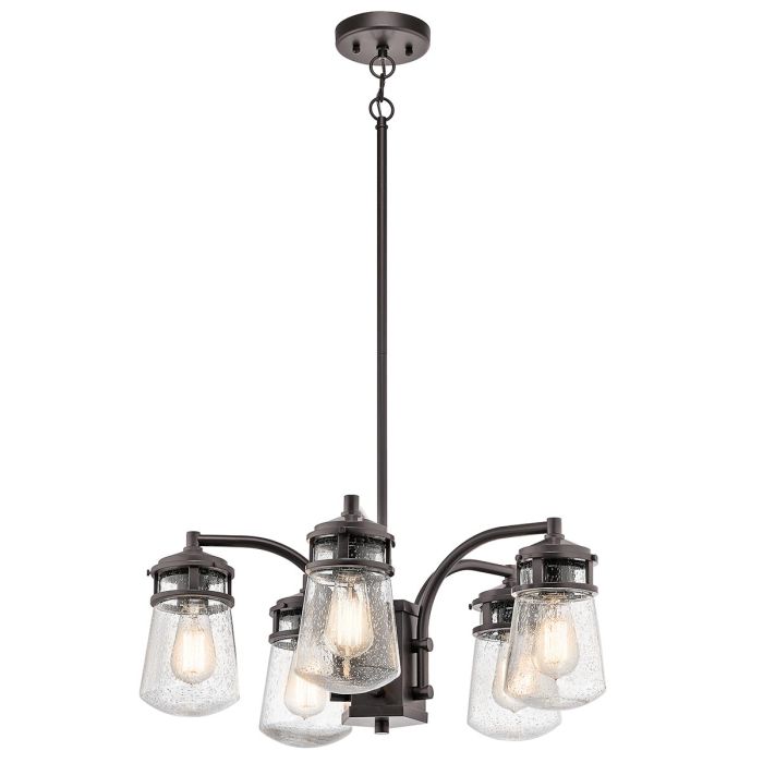 Lyndon 5 Light Outdoor Chandelier