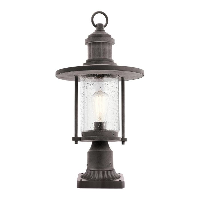 Riverwood 8" Pedestal Lantern