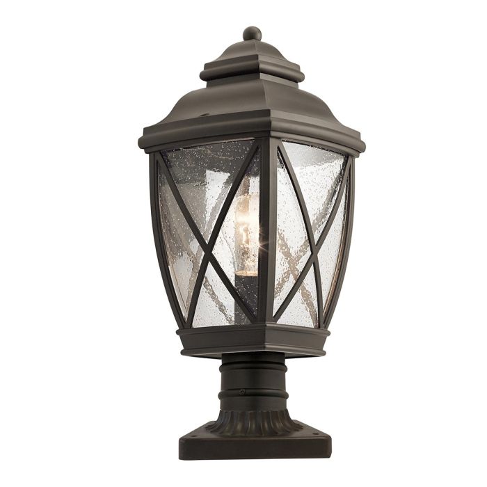 Tangier 1 Light Medium 7.5" Pedestal