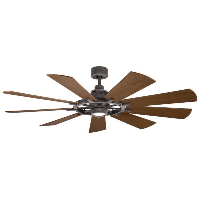 Gentry - 65in / 165cm Fan - Weathered Zinc