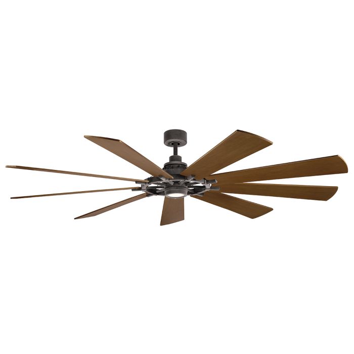 Gentry XL - 85in / 216cm Fan - Weathered Zinc