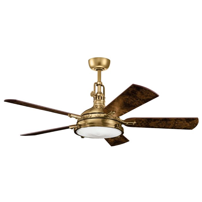 Hatteras Bay - 56in / 142cm Fan - Burnished Antique Brass