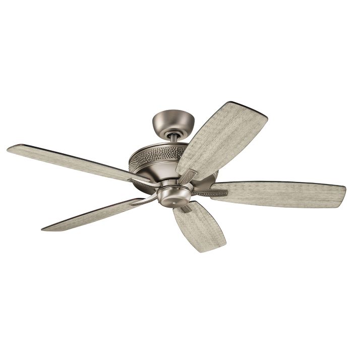 Monarch II - 52in / 132cm Fan - Burnished Antique Pewter