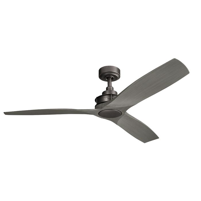 Ried - 56in / 142cm Fan - Anvil Iron