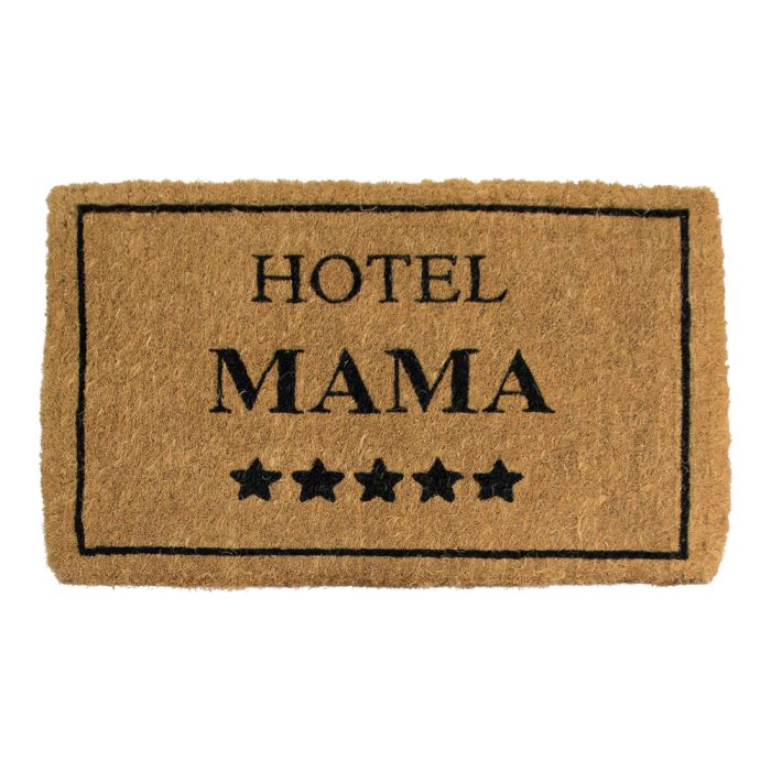 coir doormat handmade hotel mama 75cm