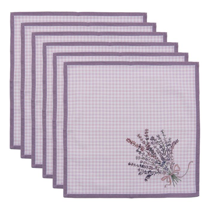 Napkins (6) 40x40 cm - set (6)