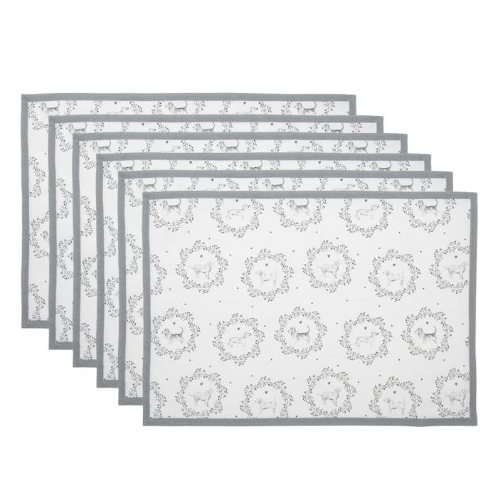 Tablemat (6) 48x33 cm - set (6)