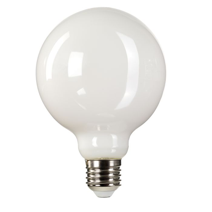 White Globe LED E27 Lamp