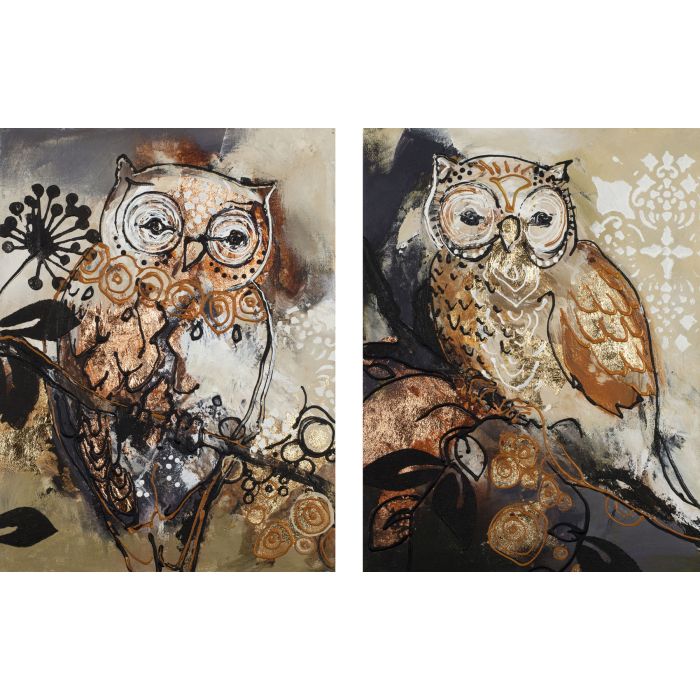 Owl metalllic   2ass.