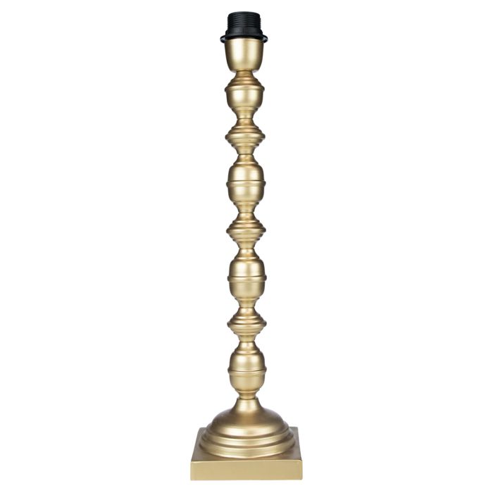 lamp base ornament champagne gold 50cm
