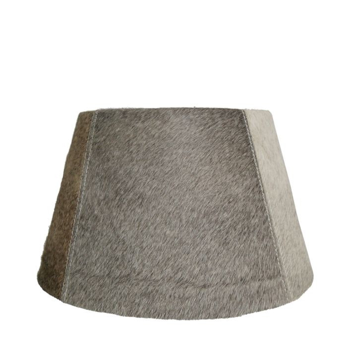 lampshade cow grey 30cm (bos taurus taurus)