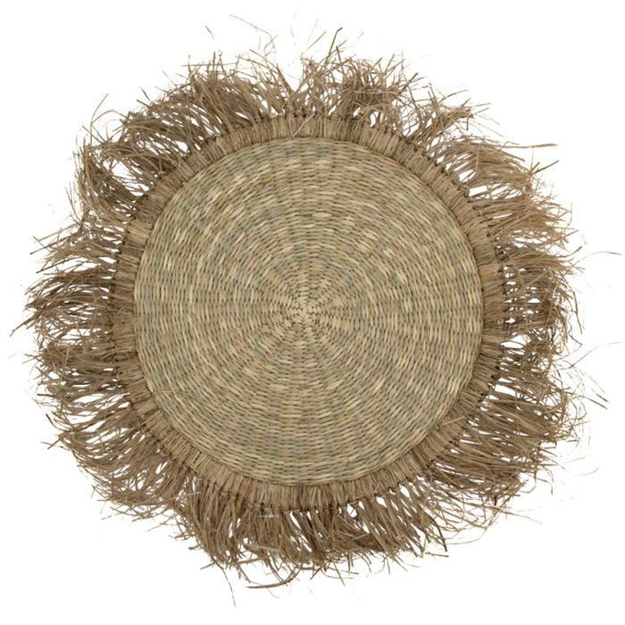 seagrass rug fraying dia 90cm