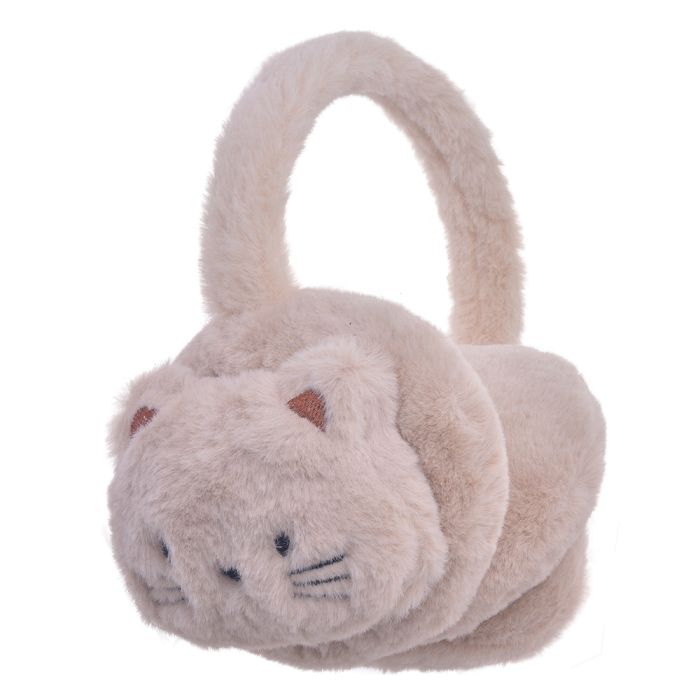 Earmuffs child beige - pcs