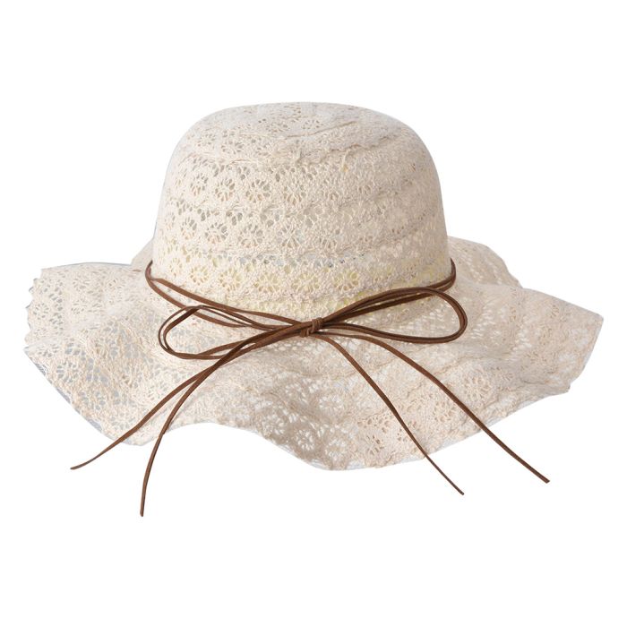 Children's hat 52 cm beige - pcs