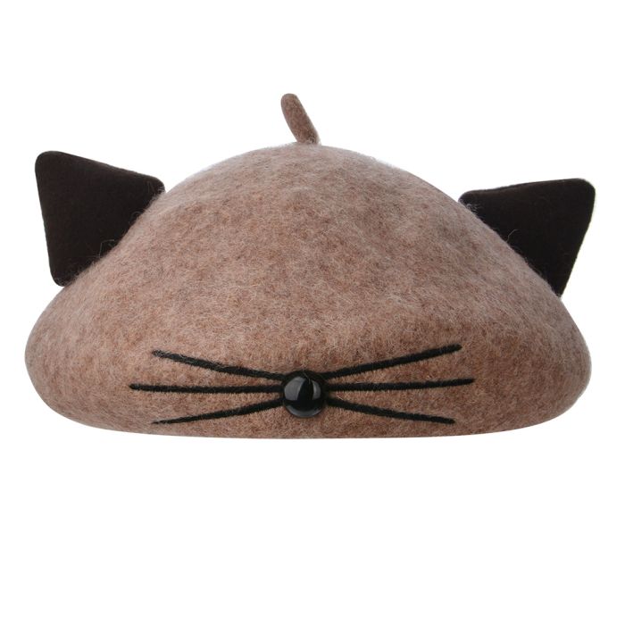 Children's hat khaki Ø 23x3 cm - pcs