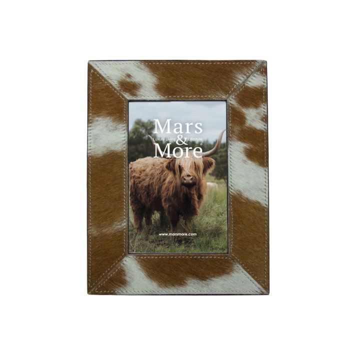 photo frame cow brown 15x10cm (bos taurus taurus)