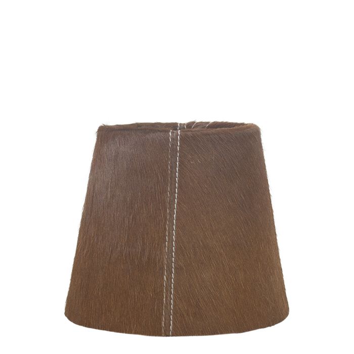 lampshade cow brown 18cm