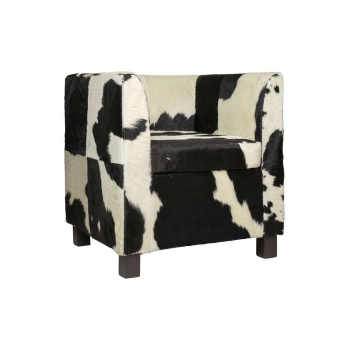 chair club cow black/white 73cm (pallet) (bos taurus taurus)