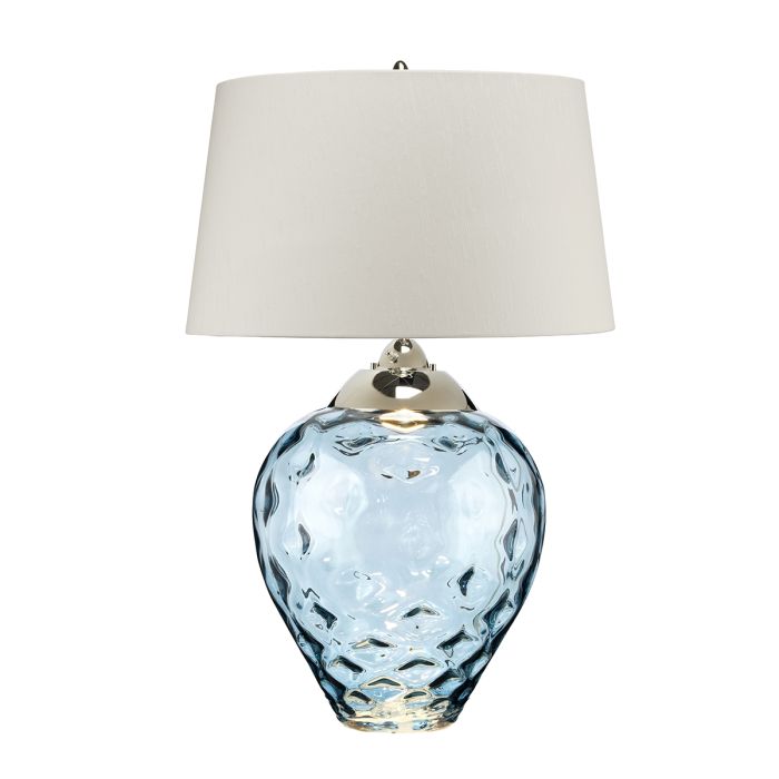 Samara Large Table Lamp - Light Blue