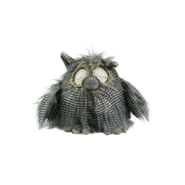cuddly toy long hair owl 33cm