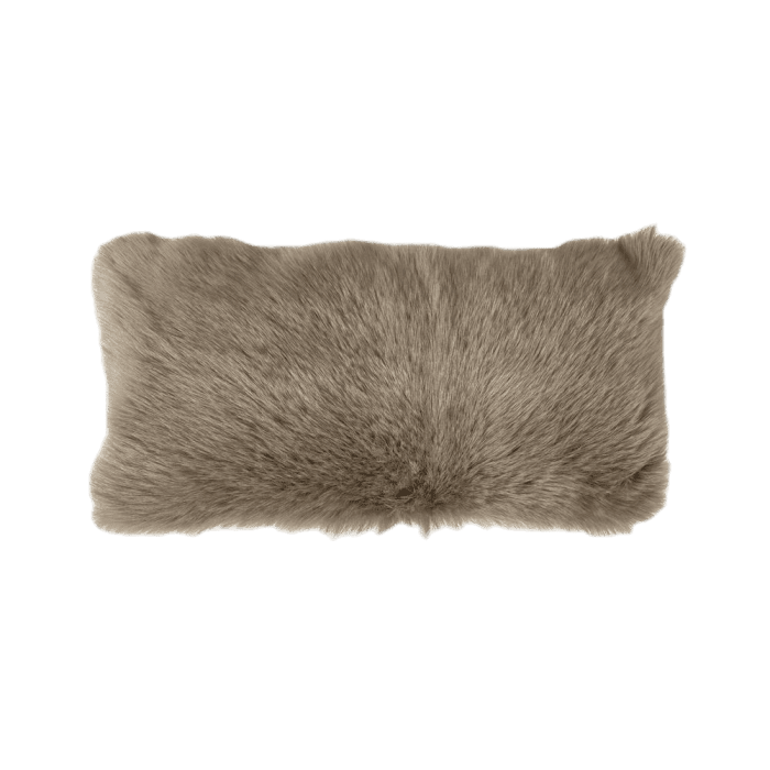 cushion goat beige xl 30x55cm (capra aegagrus hircus)