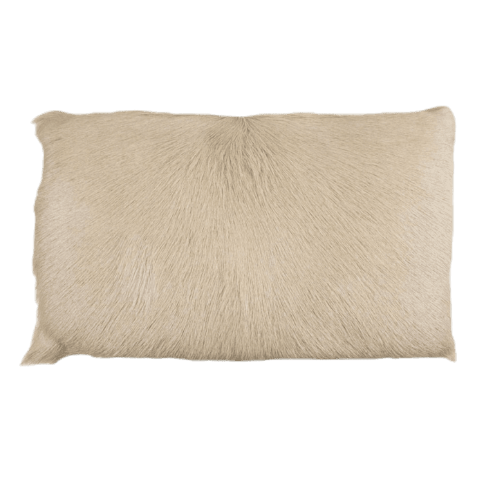 cushion goat cream 30x50cm (capra aegagrus hircus)