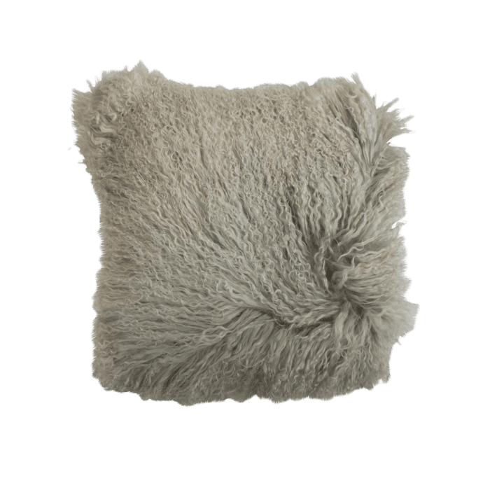 cushion sheep curly hair 40x40cm (ovis aries)