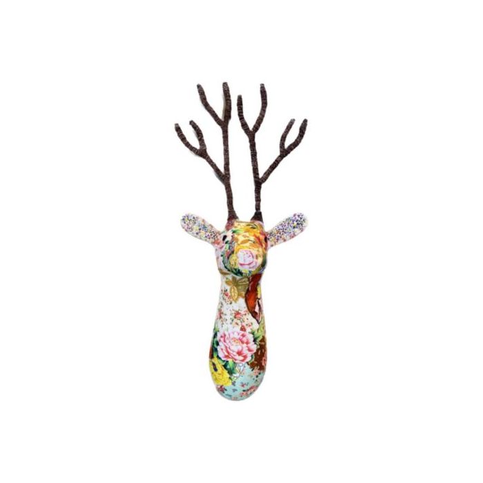 handmade wallhead fleury deer