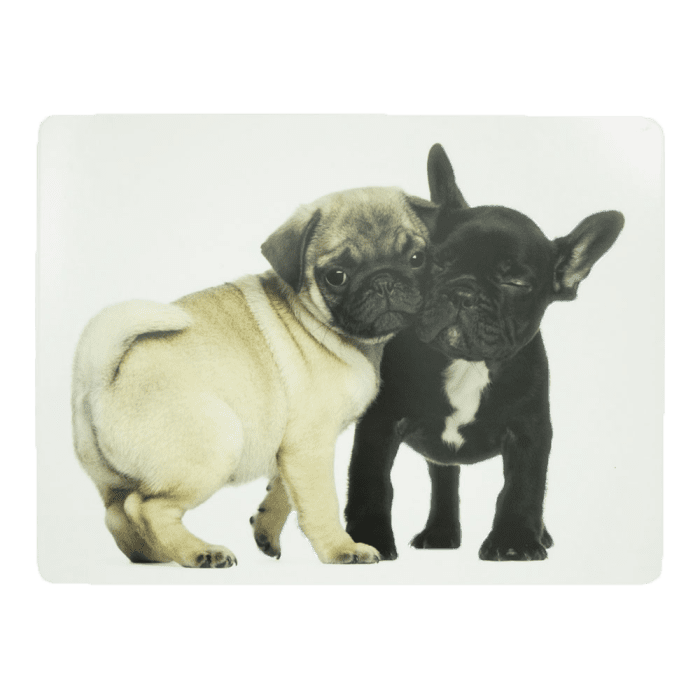 placemat pug & french bulldog 30x40cm (4)