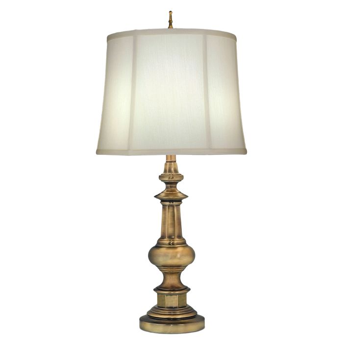 Washington 1 Light Table Lamp - Antique Brass