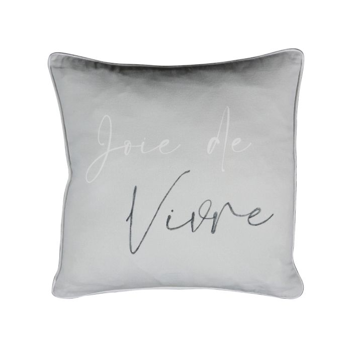 cotton pillow joie de vivre 45x45cm