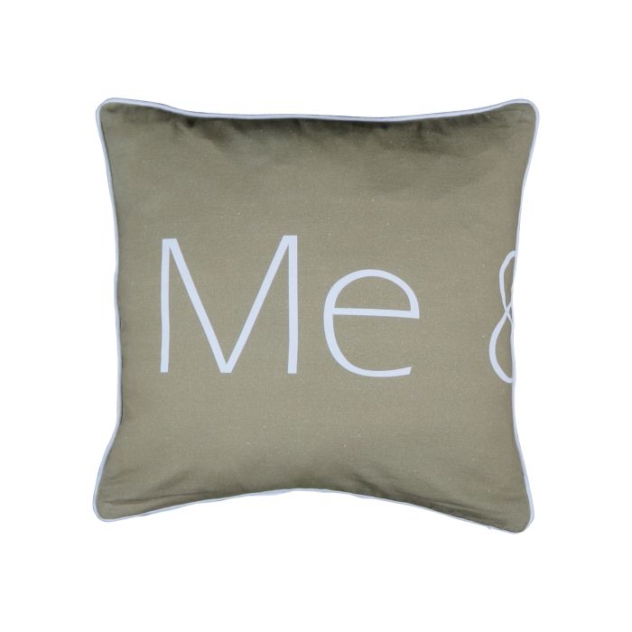 cotton pillow me&45x45cm