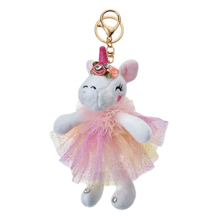 Key chain unicorn pink - pcs