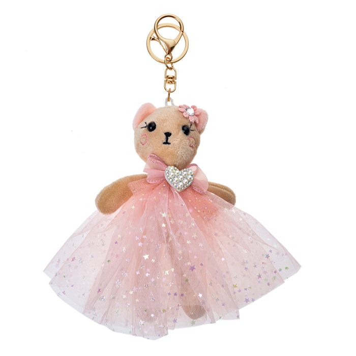 Key chain bear pink - pcs