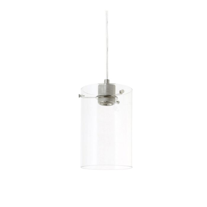 OPT3049528 - Hanging lamp Ø15x22 cm VANCOUVER nickel sat.-glass