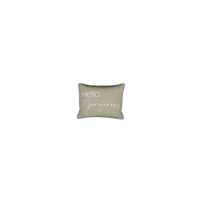 OPTSVOHKHG Organic cotton pillow hello gorgeous 35x45cm