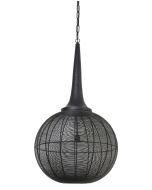 OPT3067012 - Hanging lamp Ø57x112 cm ADRIENNE black